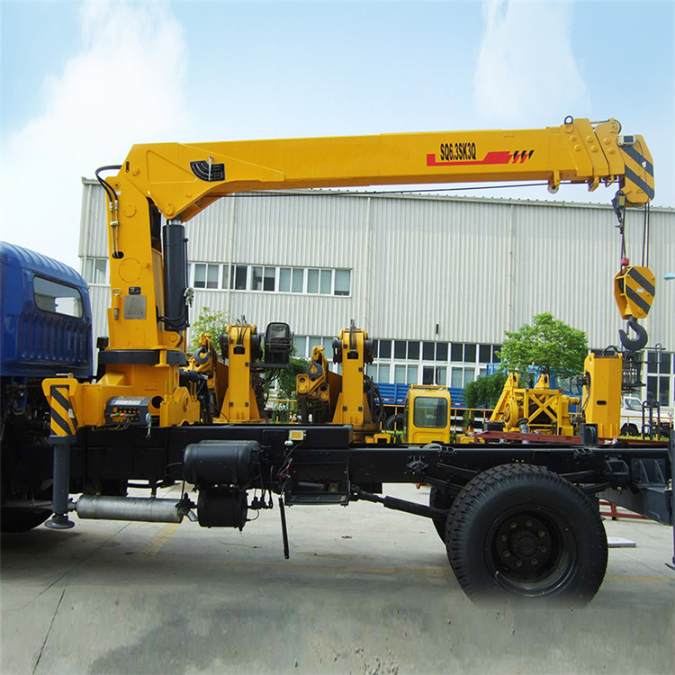 XCMG Official 7 ton mini truck mounted crane China truck with crane SQ8YK3Q truck mounted cranes machine for sale